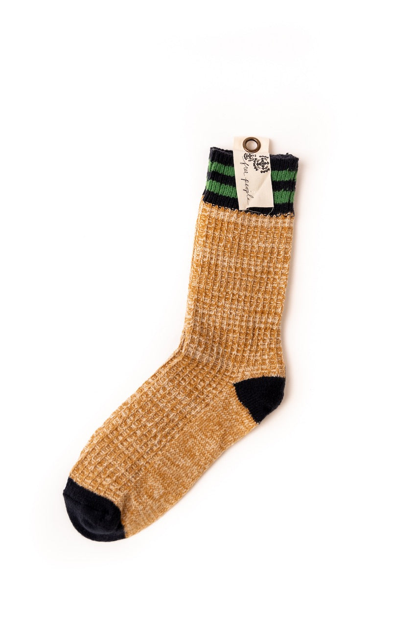 Free People Jackson Cozy Stripe Socks