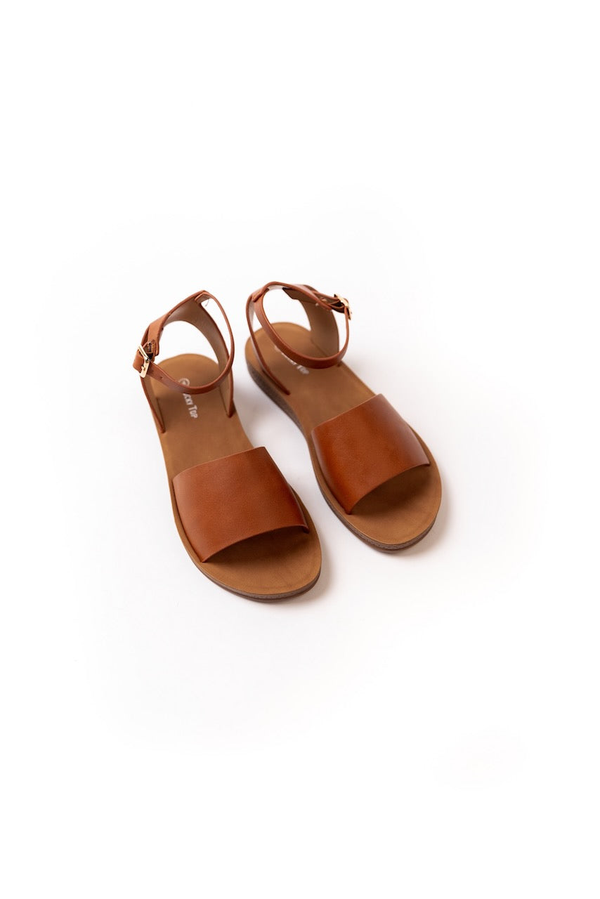 Brown Kids Sandals for Spring | ROOLEE