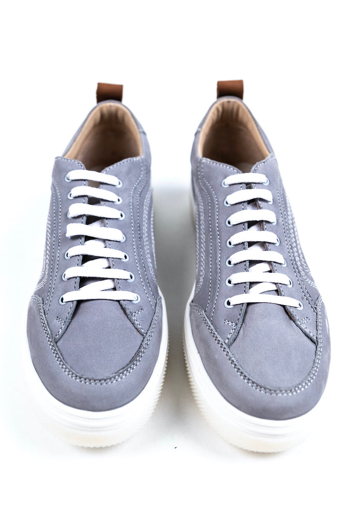 Grey chunky tennis shoes | ROOLEE