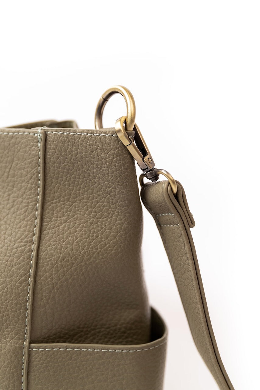 Leather Bucket Bag | ROOLEE