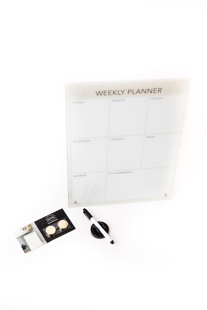 Dry Erase Weekly Planner | ROOLEE