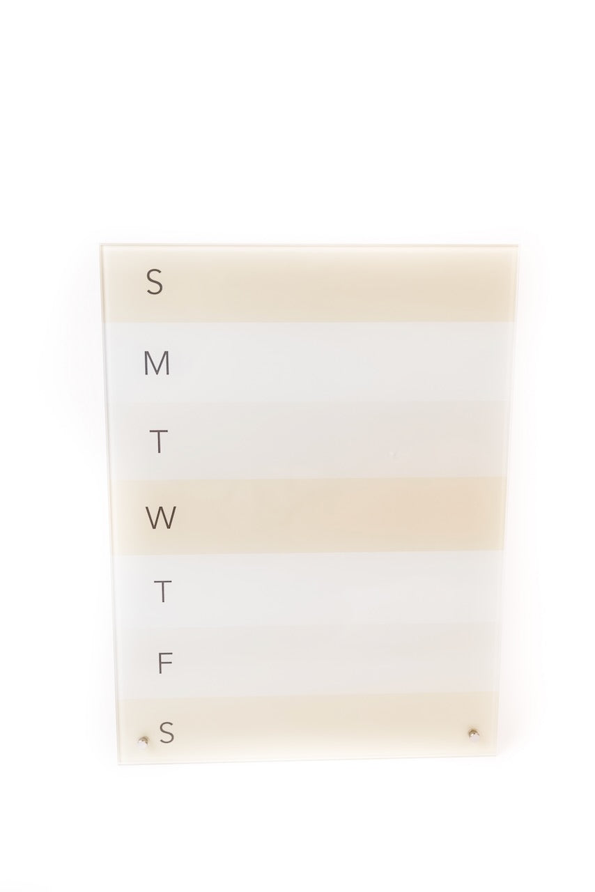 Glass Weekly Planner | ROOLEE