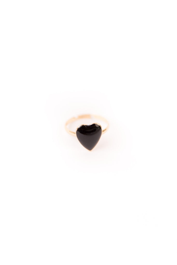 Black + Gold Ring | ROOLEE
