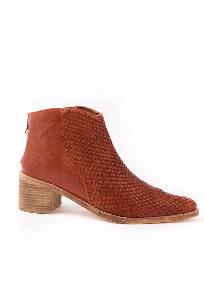 Woven Ankle Boots | ROOLEE