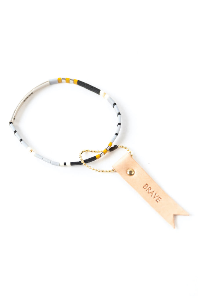 Be brave mantra bracelet | ROOLEE