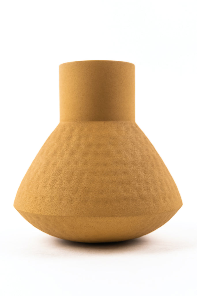 Fontanne Textured Metal Vase