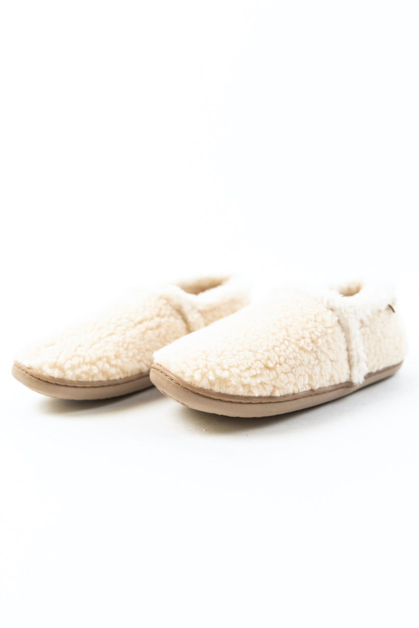 Low ankle sherpa slippers | ROOLEE