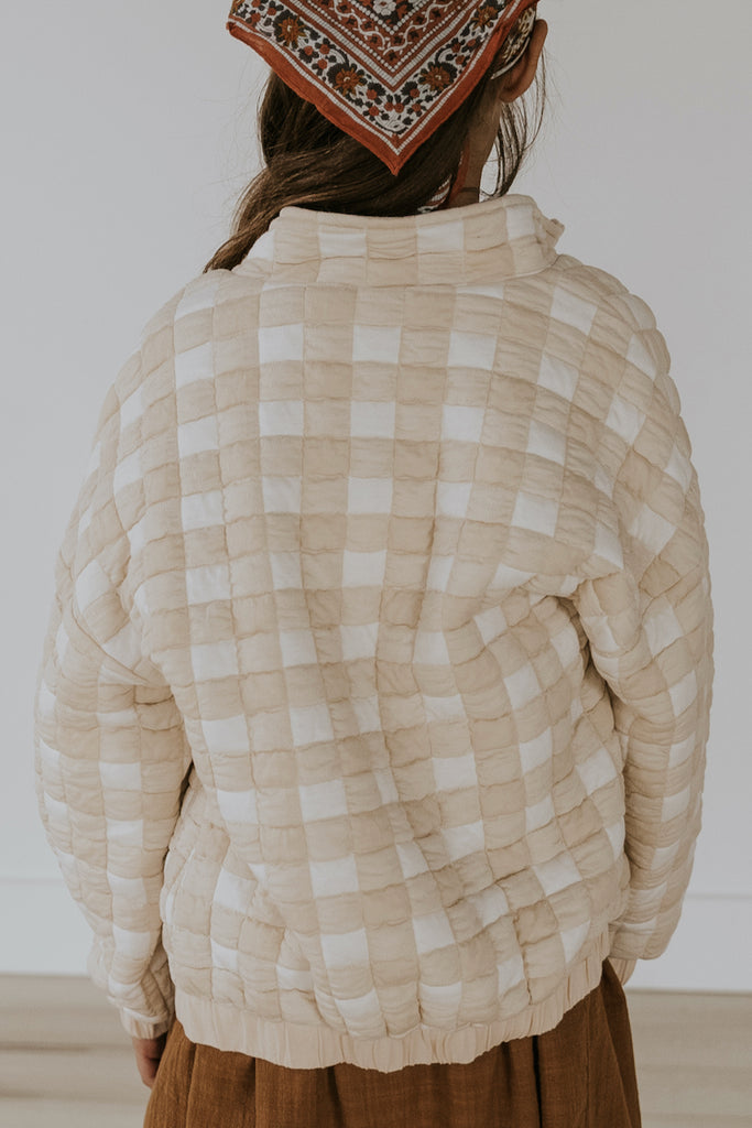 Mini Copper Mountain Quilted Coat