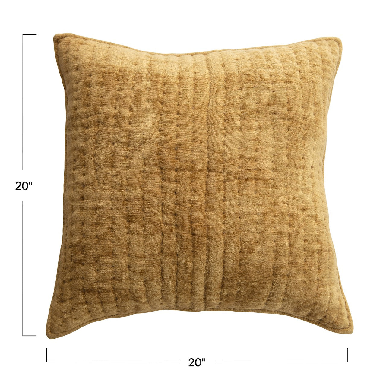 So Fresh Quilted Chenille Pillow