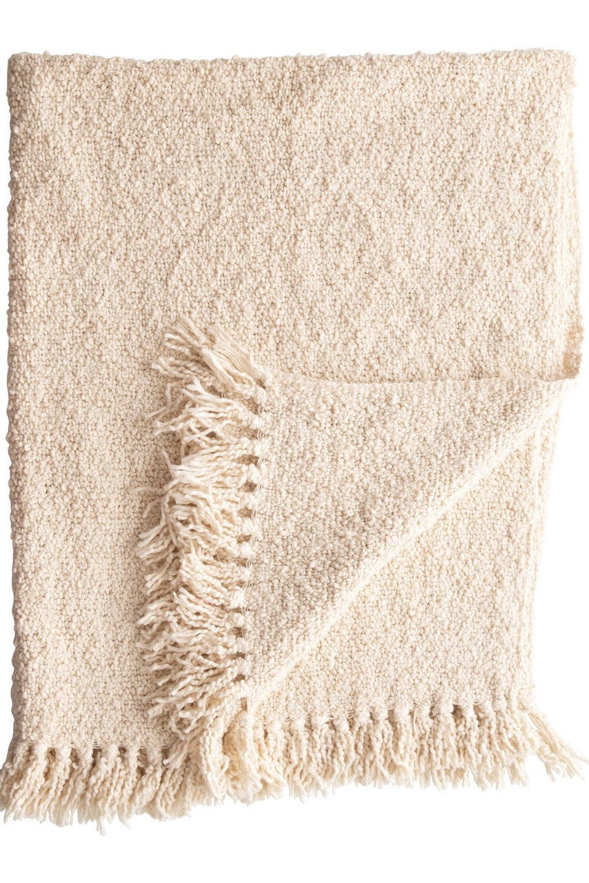 Neutral Throw Blanket | ROOLEE