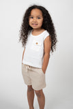 Girls White Tops | ROOLEE Kids