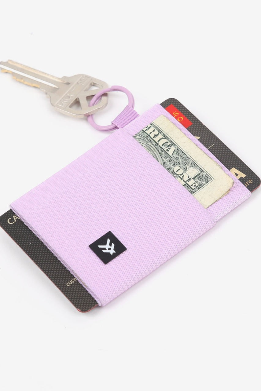 Cute Purple Thread Wallet l ROOLEE