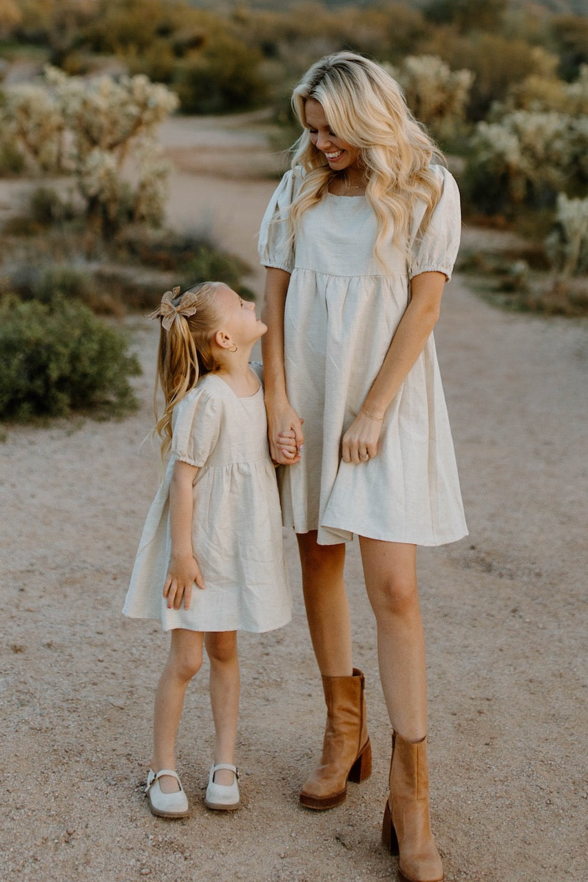 Girl's Babydoll Dresses - Spring Mommy And Me Styles
