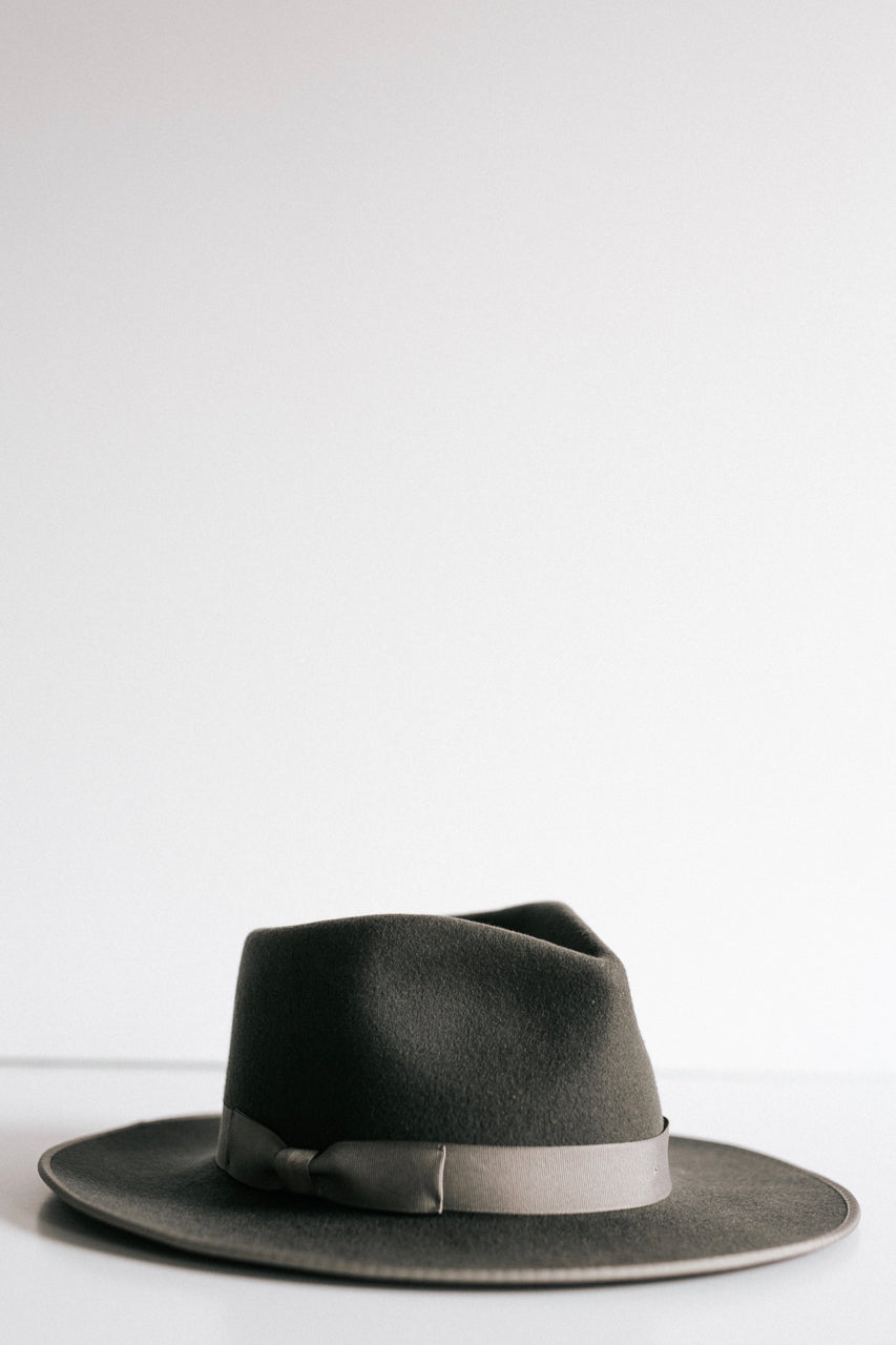 Grey Felt Hat | ROOLEE