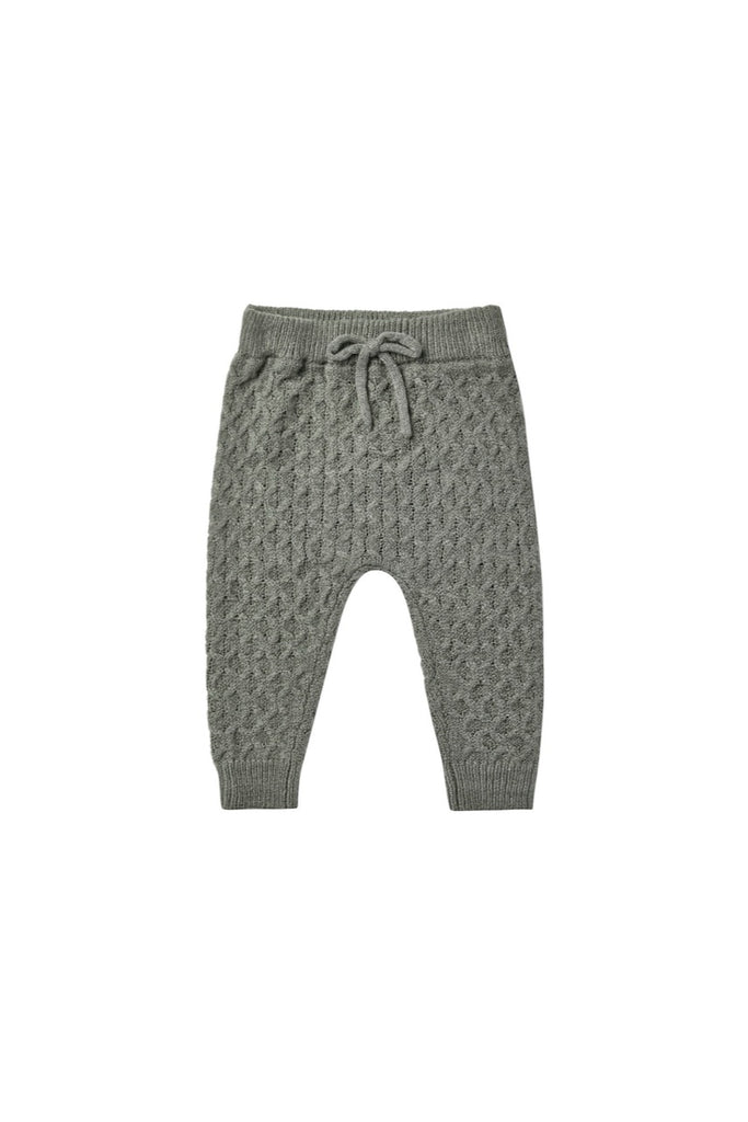Gray Knit Pants | ROOLEE Kids