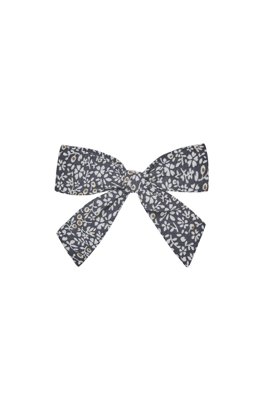 Blue Floral Bows for Girls | ROOLEE