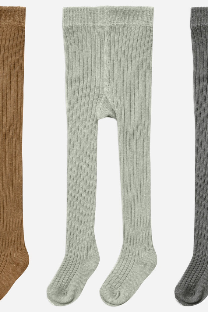 Rylee + Cru Fall Solid Ribbed Knit Tights