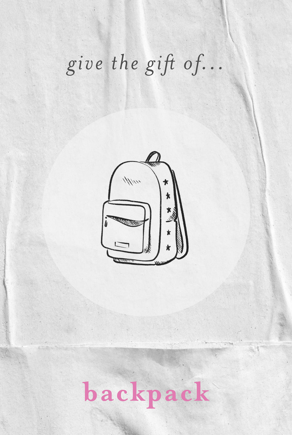 CVHC Back 2 School Kit