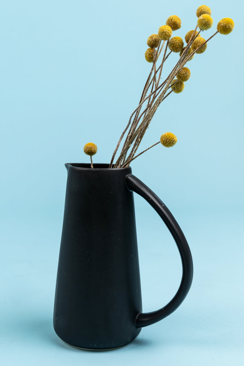Black Stoneware pitcher | ROOLEE
