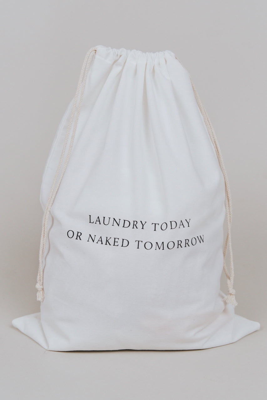 Hotel cotton laundry bags