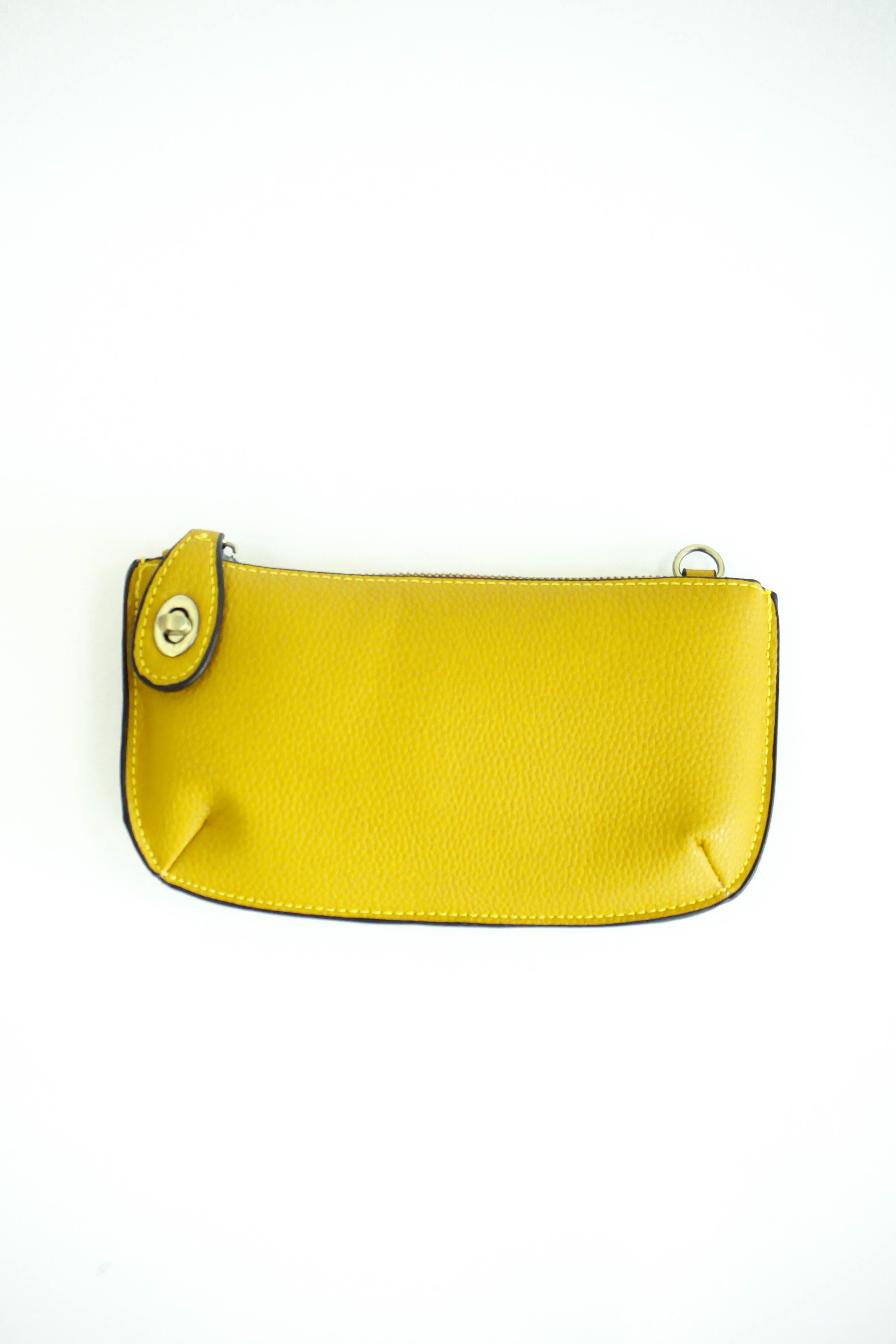 Uptown Messenger Purse in Mustard | ROOLEE