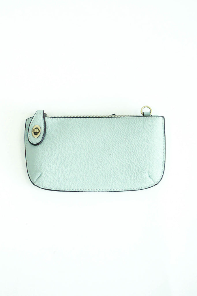 Uptown Messenger Purse in Pale Blue | ROOLEE