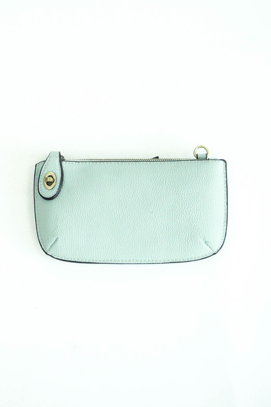 Uptown Messenger Purse in Pale Blue | ROOLEE
